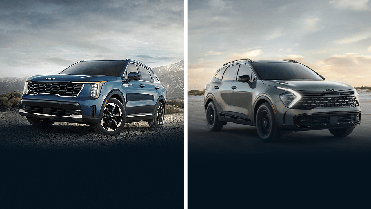 Kia Sorento vs Kia Sportage : quelles sont les différences ?